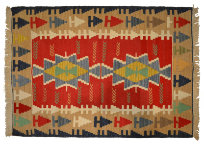 Kilim Rug Fertility Pattern